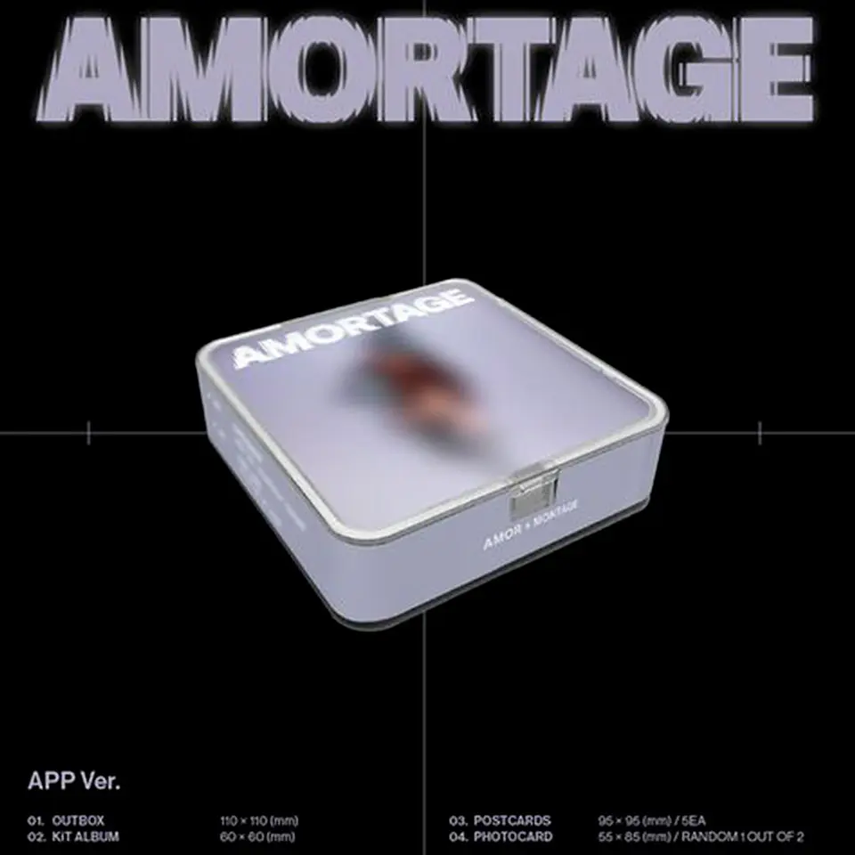 BLACKPINK JISOO - AMORTAGE (APP Ver.) 1