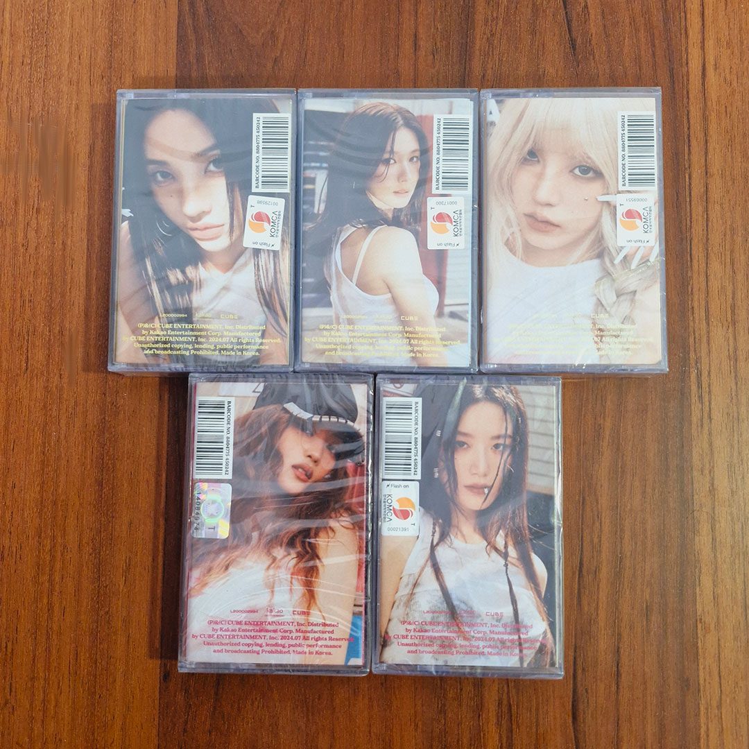 (G-IDLE) Special Album - HEAT (DIGIPAK - Group Ver.)
