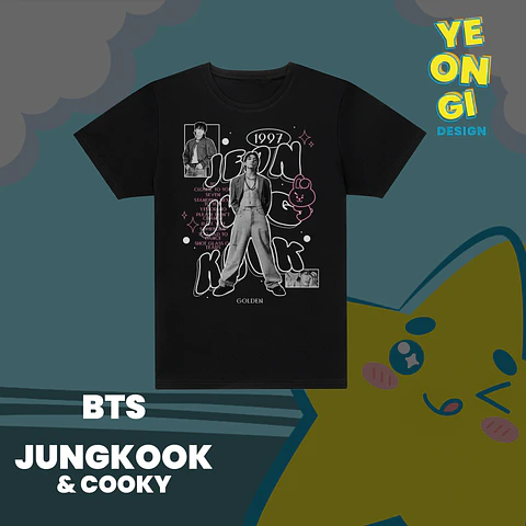 POLERA BTS - JUNGKOOK & COOKY