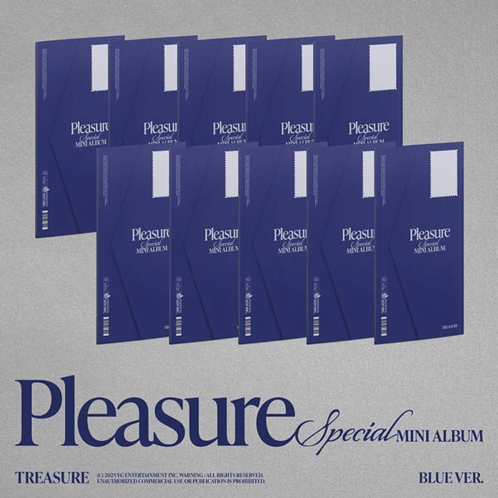 (PRE-VENTA) TREASURE - PLEASURE (BLUE Ver.)