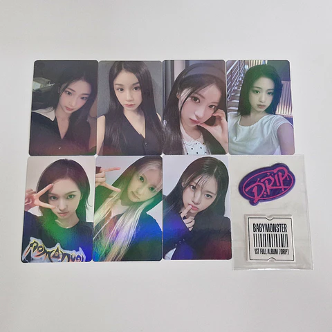 BABYMONSTER - DRIP YG TAG POB PHOTOCARD SET