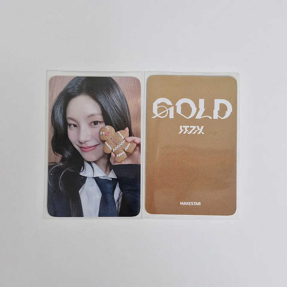 ITZY - GOLD MAKESTAR LUCKYDRAW 4