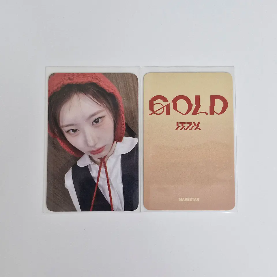 ITZY - GOLD MAKESTAR LUCKYDRAW 8