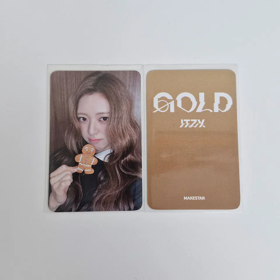 ITZY - GOLD MAKESTAR LUCKYDRAW 11