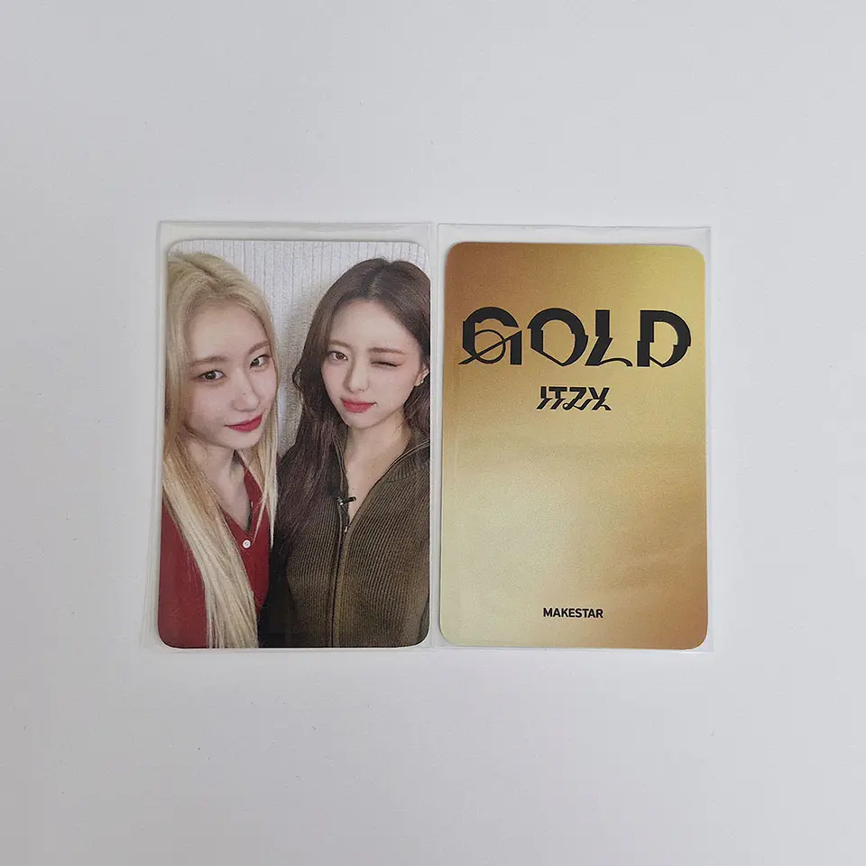 ITZY - GOLD MAKESTAR LUCKYDRAW 13