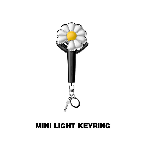 G-DRAGON - OFFICIAL LIGHT KEYRING (BLACK)