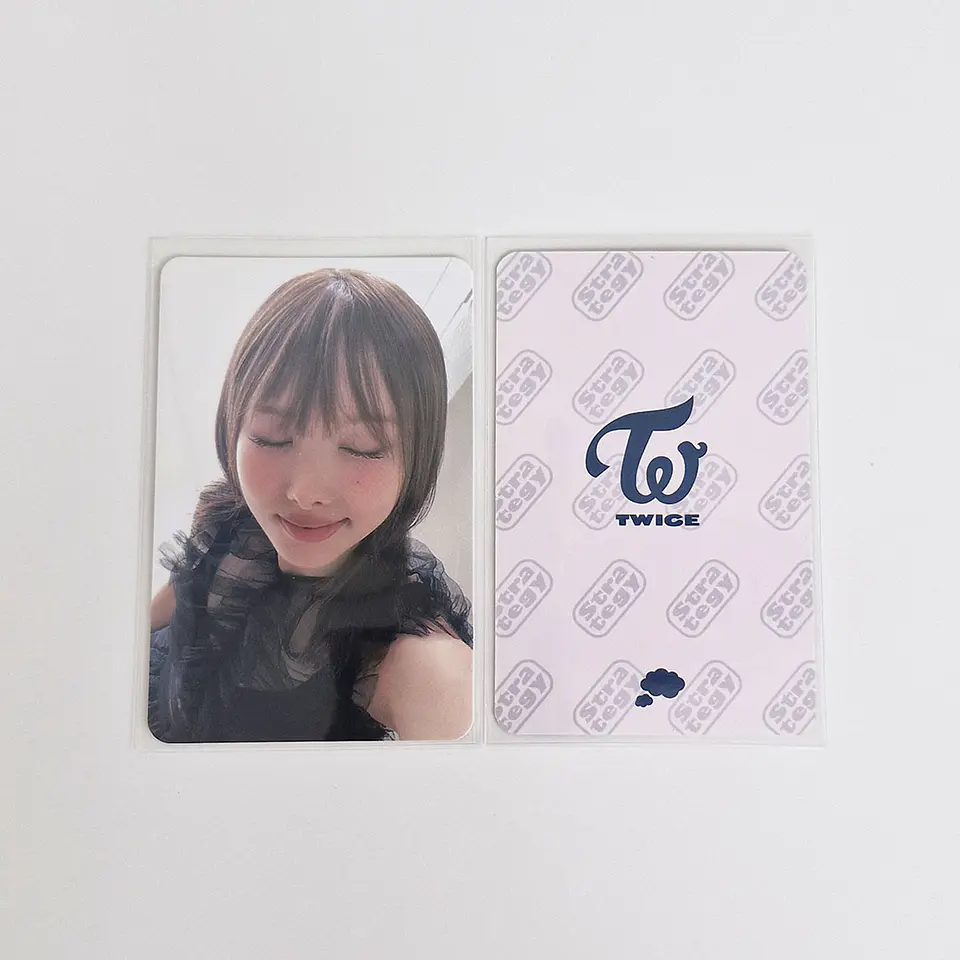 TWICE - STRATEGY MUSICPLANT LUCKY DRAW ROUND 3 PHOTOCARD  12