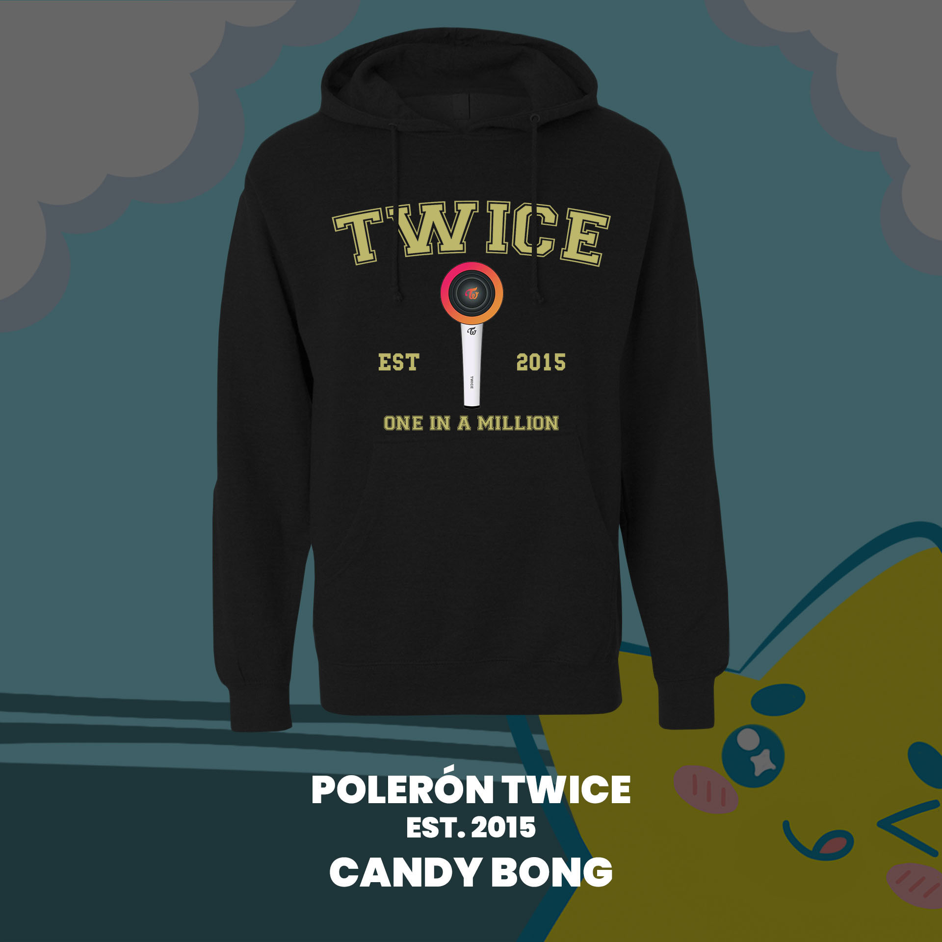 POLERON TWICE - CANDY BONG
