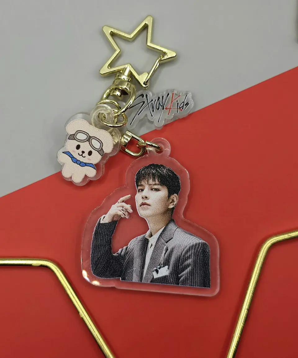 LLAVERO ACRILICO STRAY KIDS VER. 2 5