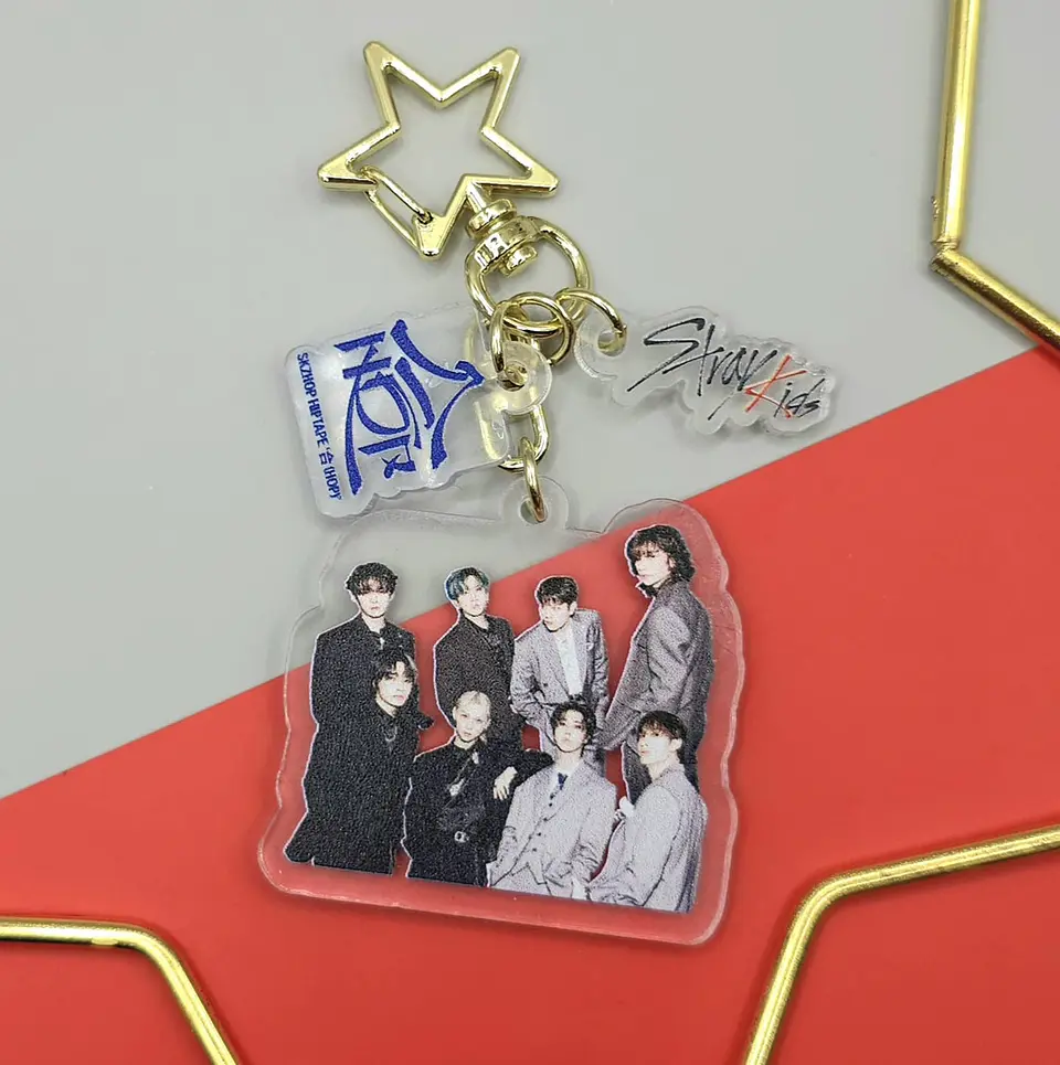LLAVERO ACRILICO STRAY KIDS VER. 2 6