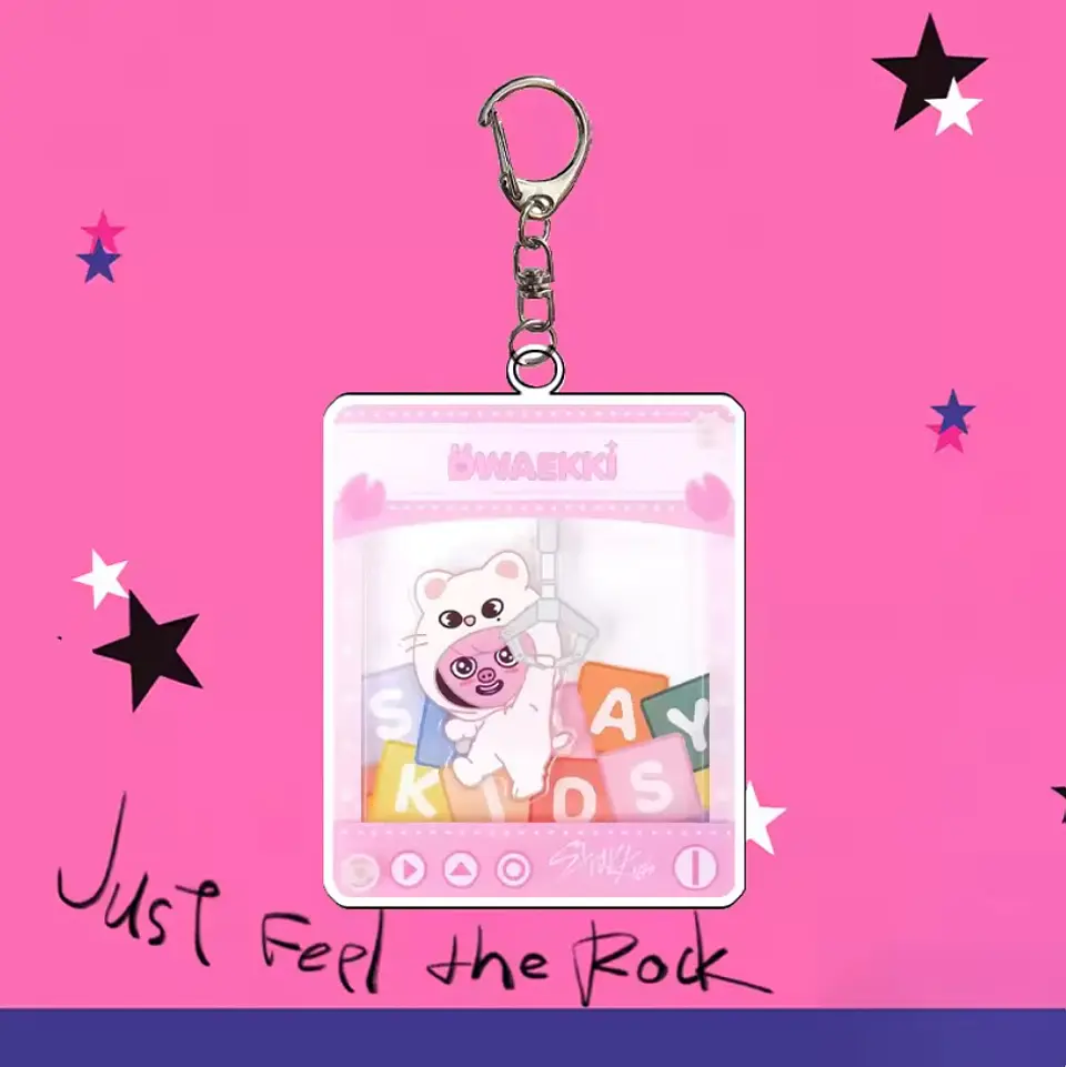 LLAVERO ACRILICO SKZOO 