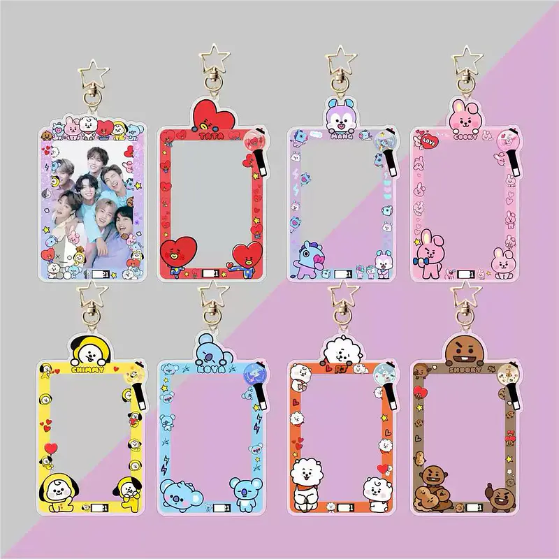 CARD HOLDER  BT21 ACRILICO 1