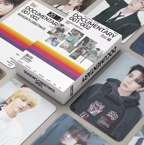 LOMOCARD ENHYPEN - DOCUMENTARY 001-002 SEASON'S GREETINGS 2025