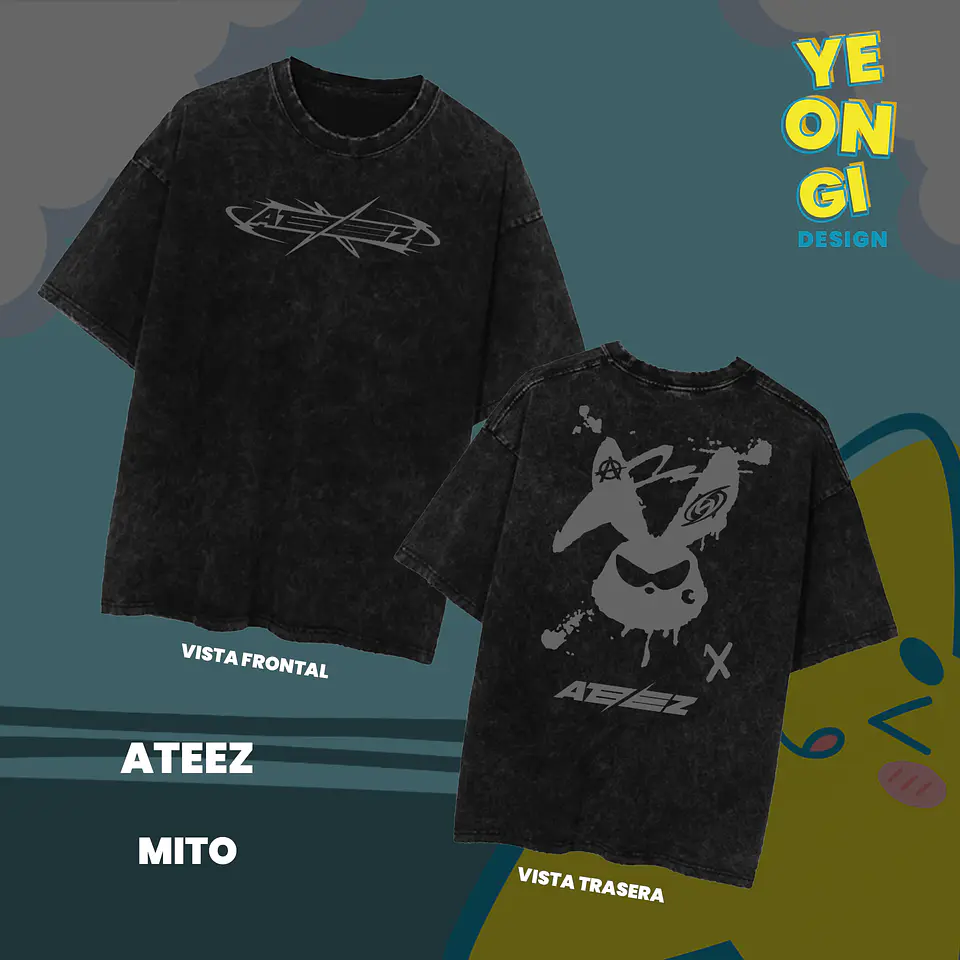 POLERA ATEEZ - MITO 1