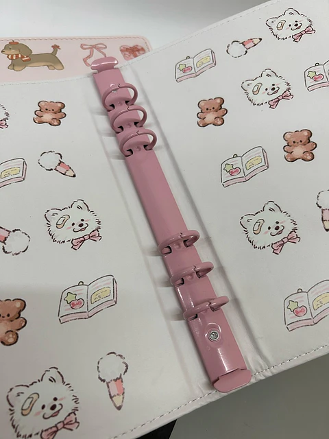 BINDER A5 "KITTY AND PUPPY"