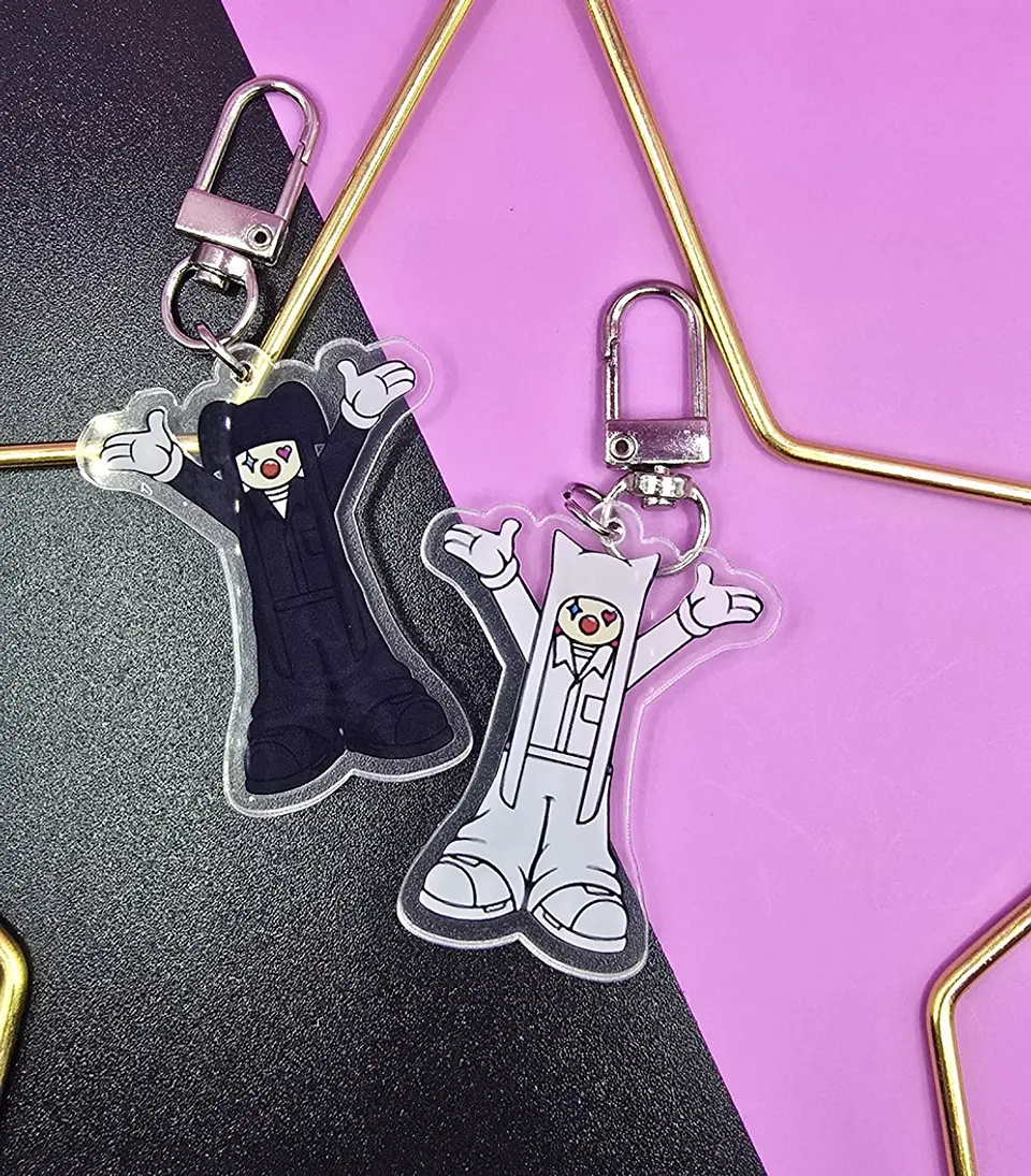 LLAVERO ACRILICO BTS SOLISTAS  4