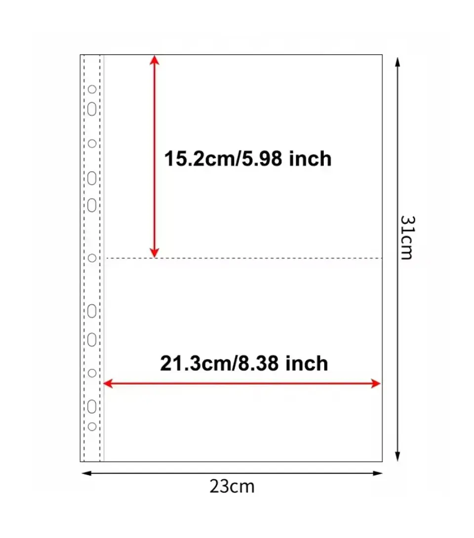 HOJAS BINDER TAMAÑO A4 VARIEDADES  4