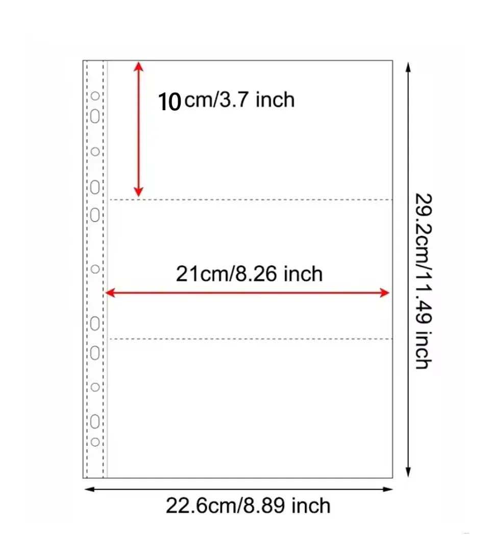 HOJAS BINDER TAMAÑO A4 VARIEDADES  5