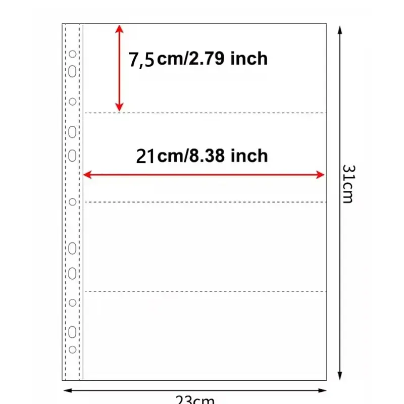 HOJAS BINDER TAMAÑO A4 VARIEDADES  8