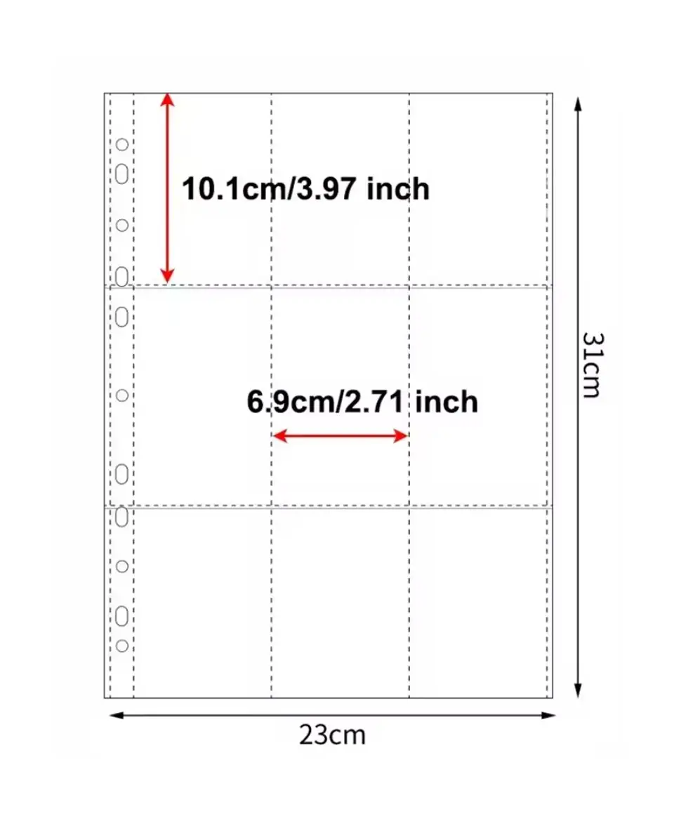 HOJAS BINDER TAMAÑO A4 VARIEDADES  9