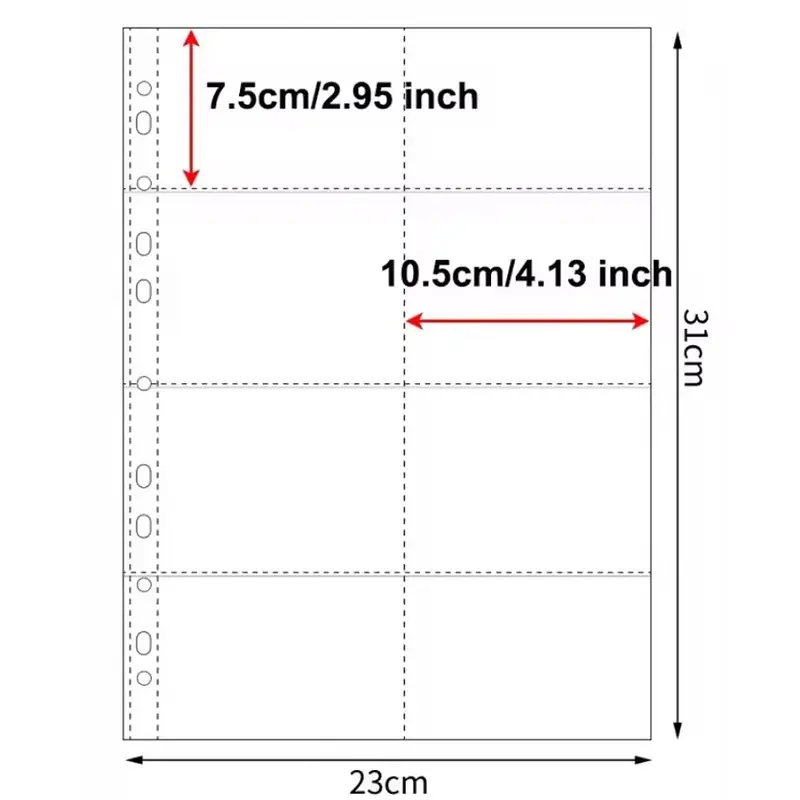 HOJAS BINDER TAMAÑO A4 VARIEDADES  10
