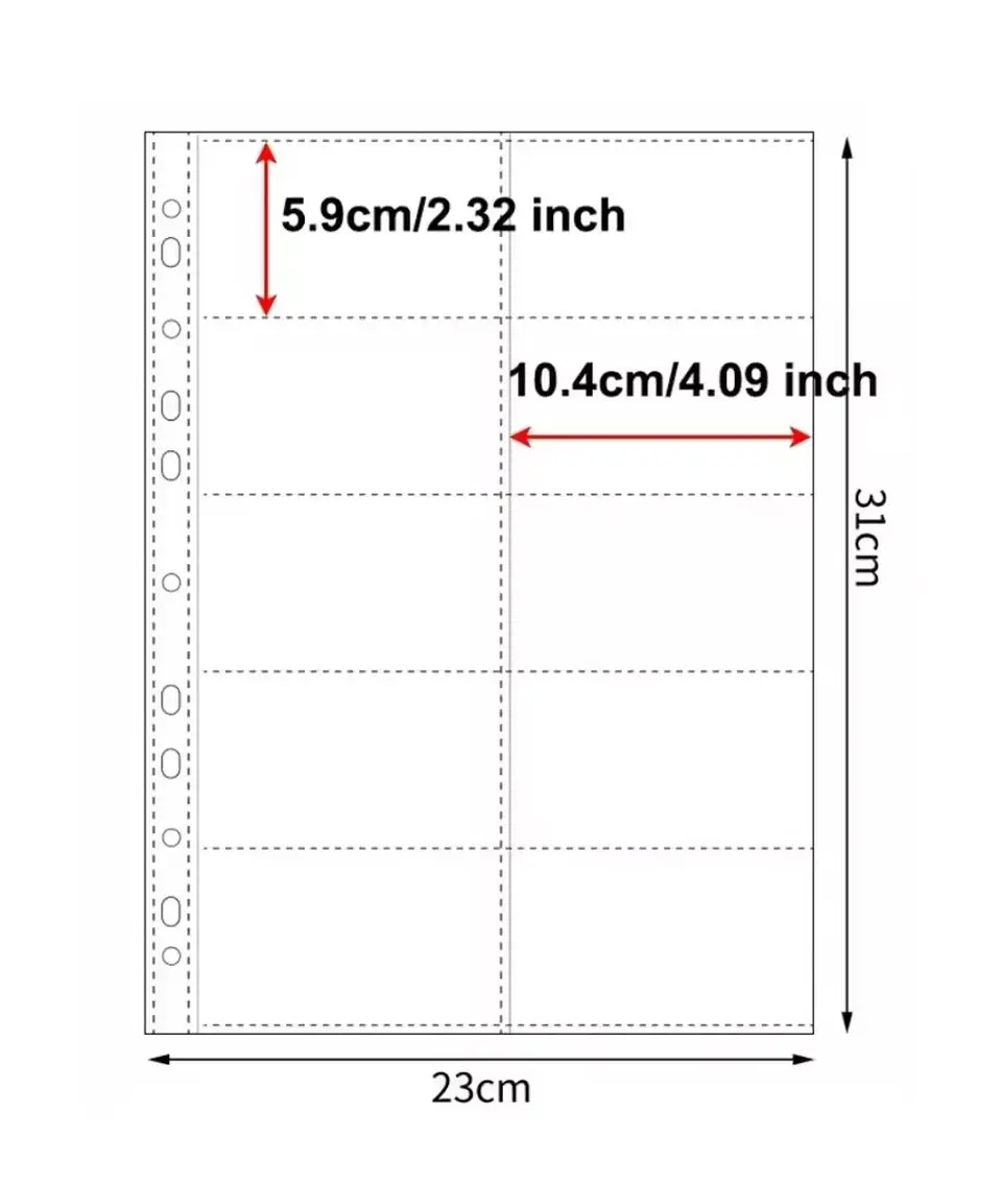 HOJAS BINDER TAMAÑO A4 VARIEDADES  11
