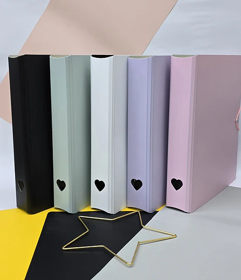 BINDER A4 "SIMPLE HEART"