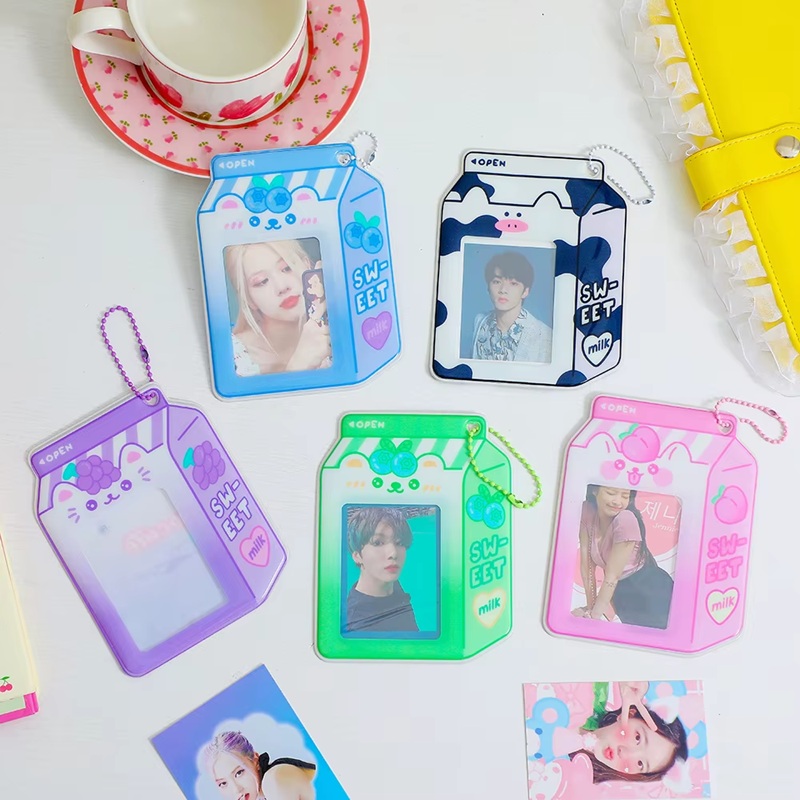 CARD  HOLDER "MILK BOX"