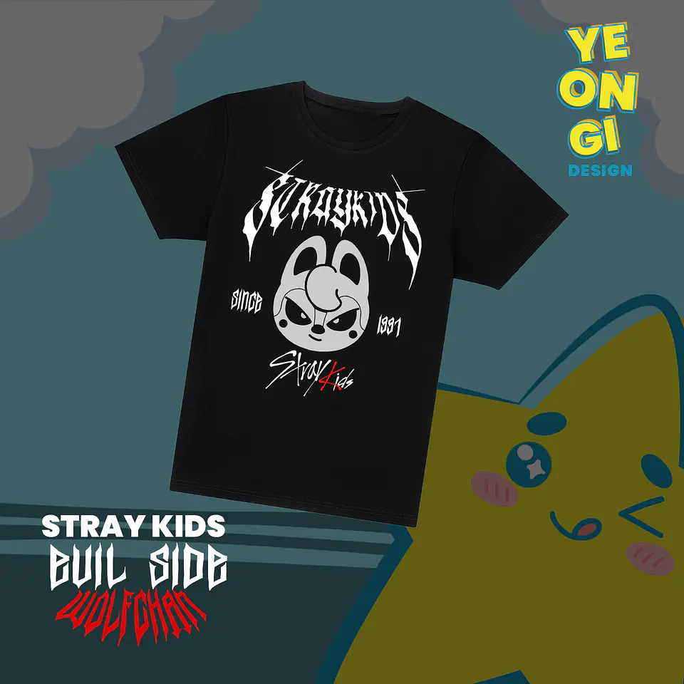 POLERA STRAY KIDS - EVIL SIDE 3