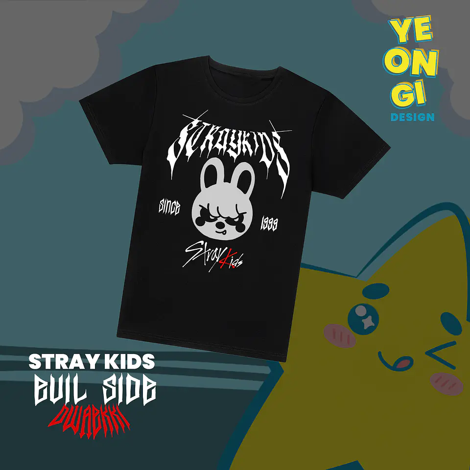 POLERA STRAY KIDS - EVIL SIDE 5