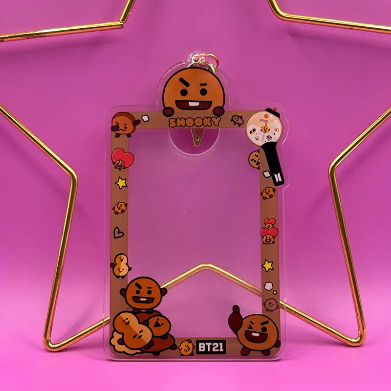 CARD HOLDER  BT21 ACRILICO 3