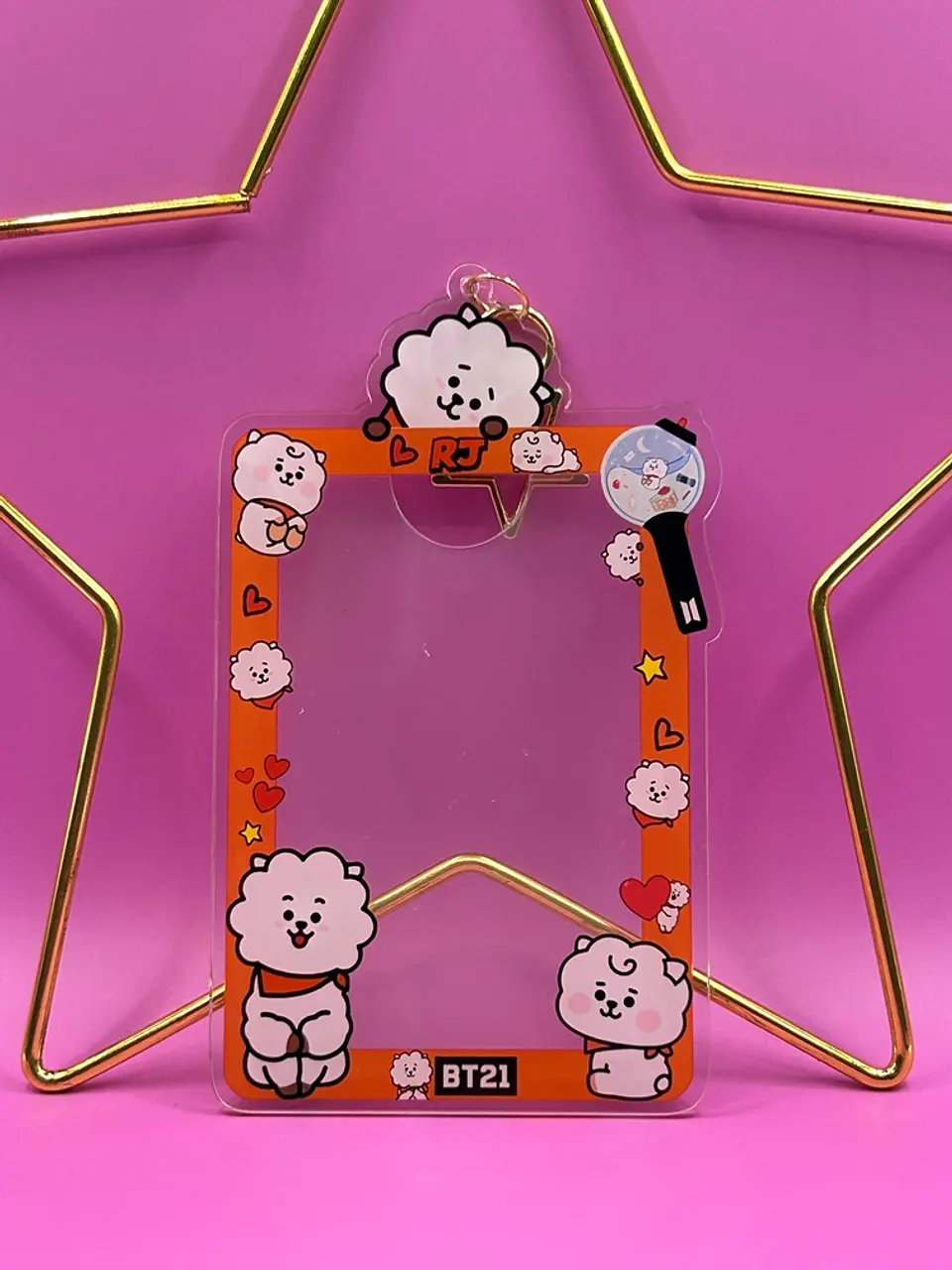 CARD HOLDER  BT21 ACRILICO 6
