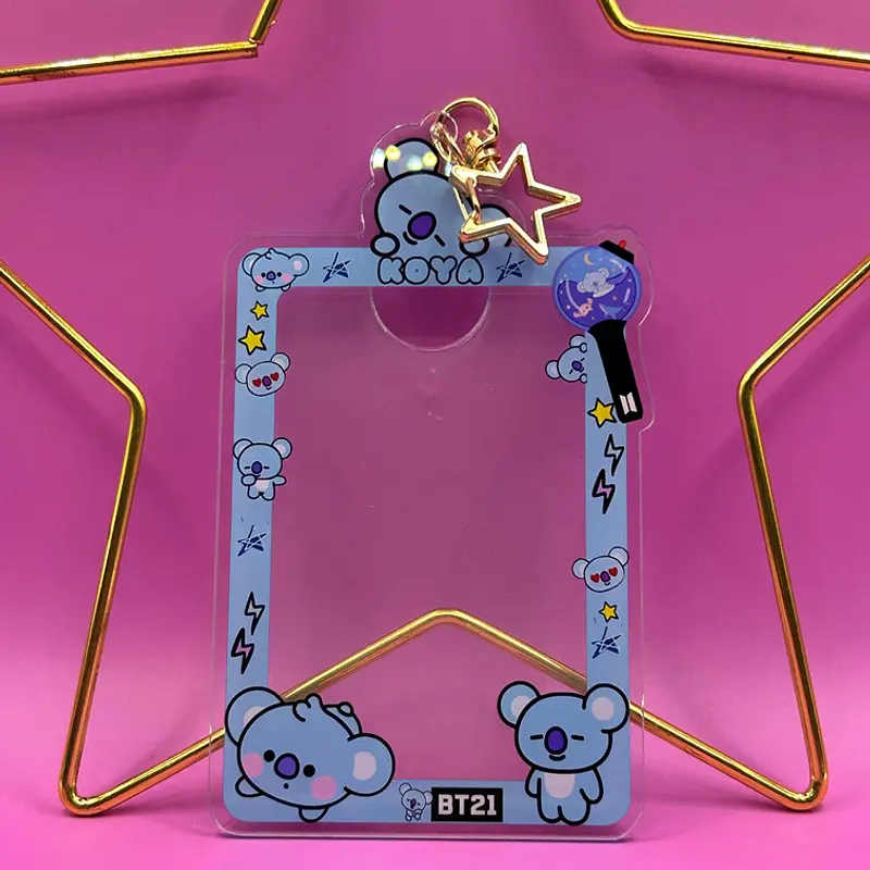 CARD HOLDER  BT21 ACRILICO 7