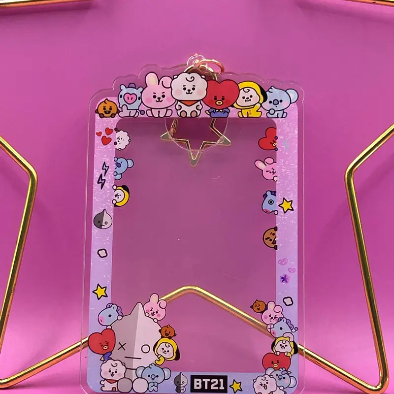 CARD HOLDER  BT21 ACRILICO 8