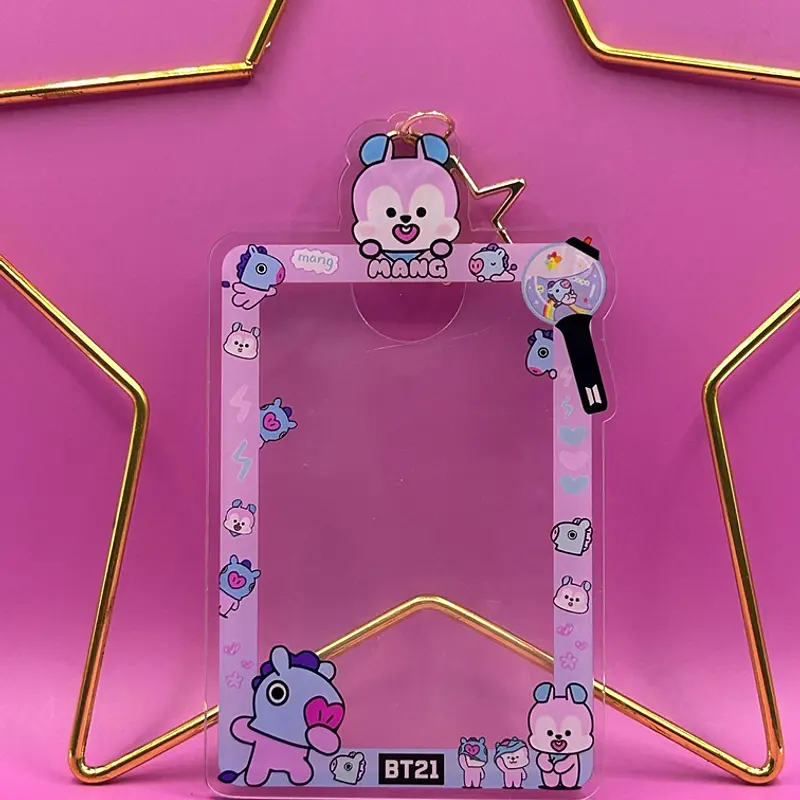 CARD HOLDER  BT21 ACRILICO 9