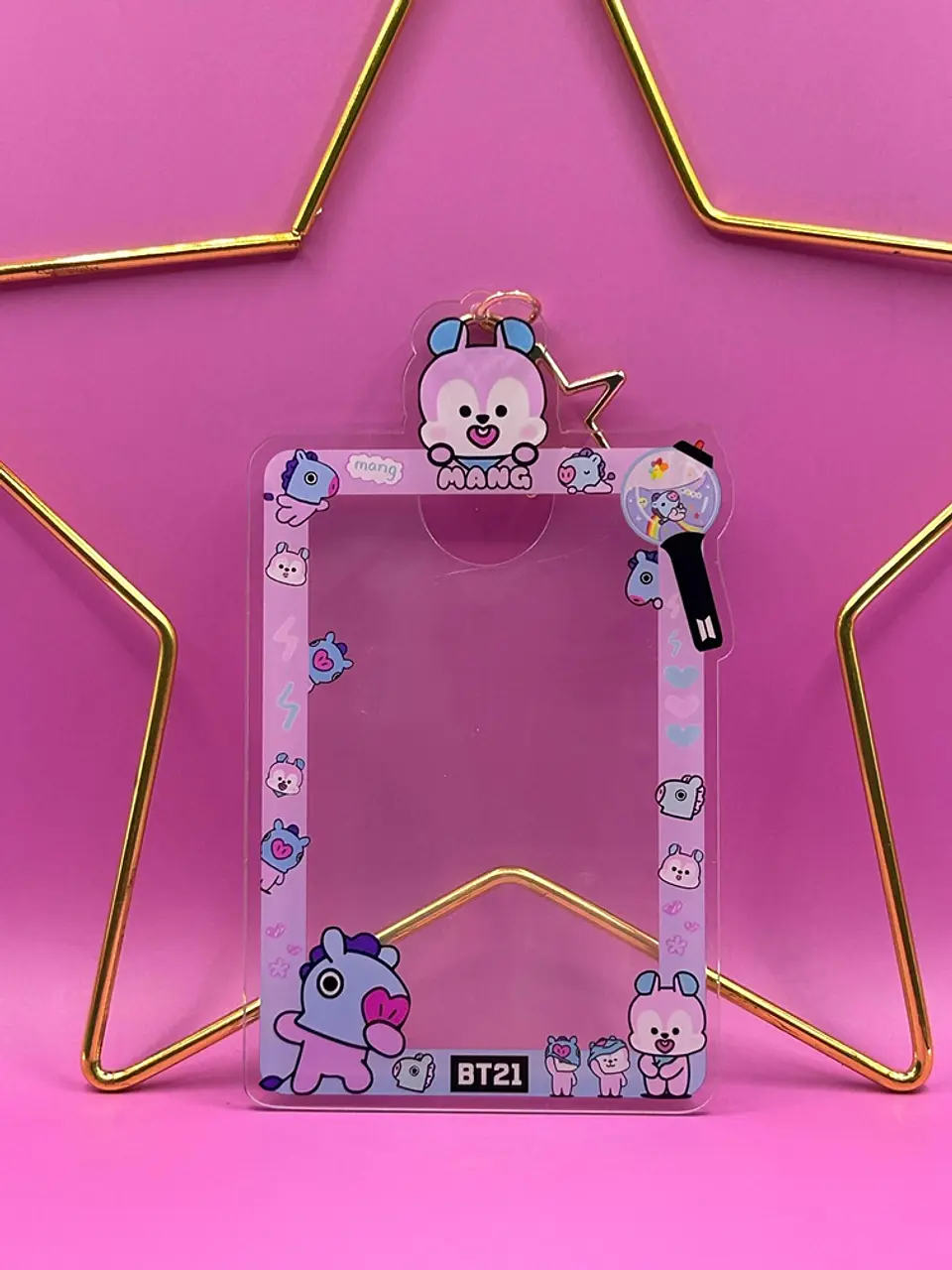CARD HOLDER  BT21 ACRILICO 9
