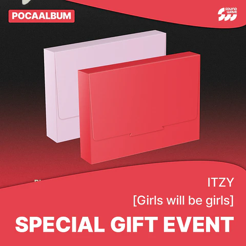 ITZY - GIRLS WILL BE GIRLS SOUNDWAVE ESPECIAL PHOTOCARD