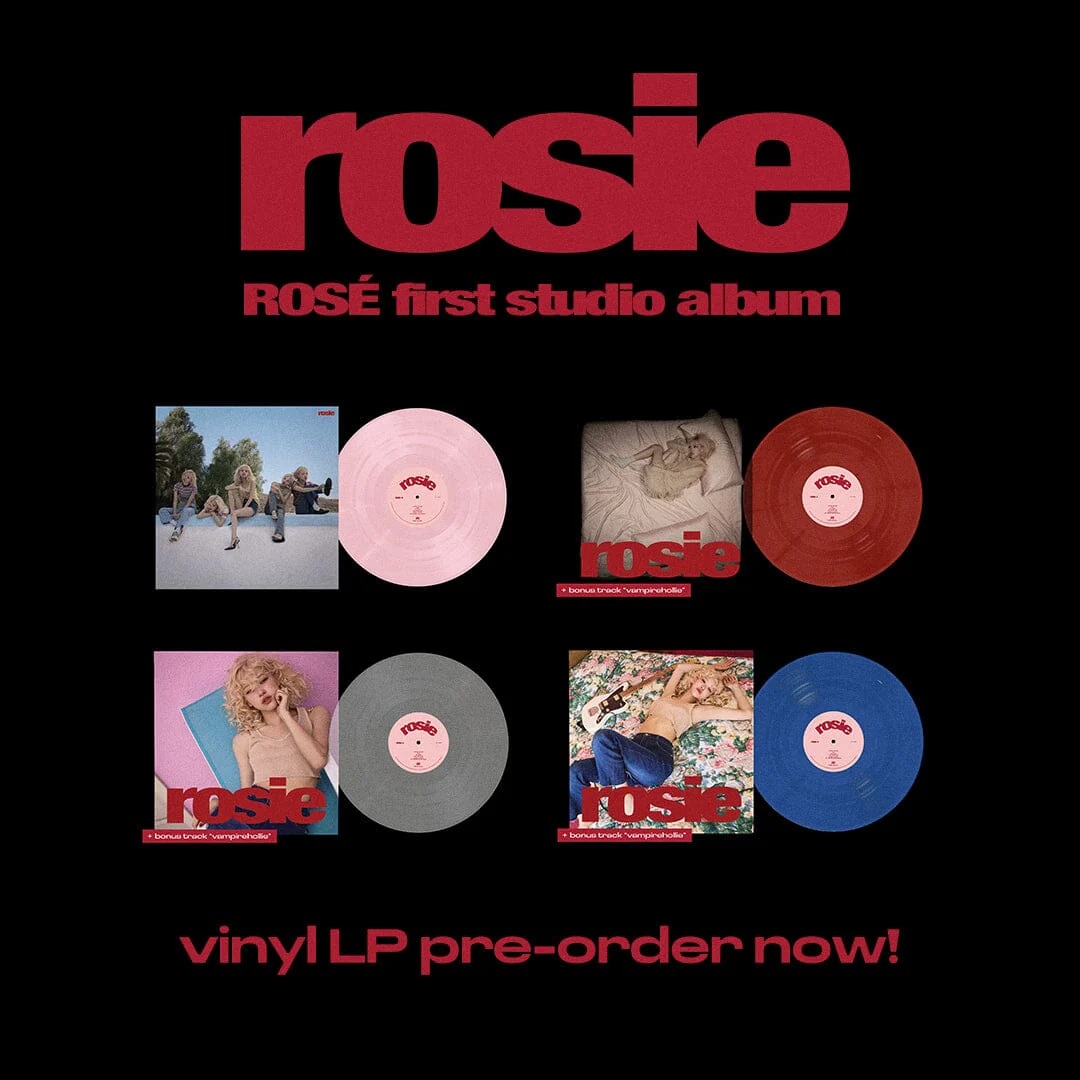 ＋1曲デラックスLP Rose Rosie BLACKPINK 新品アナログ ＋1曲デラックスLP Rose Rosie BLACKPINK 新品 アナログ盤 rosie