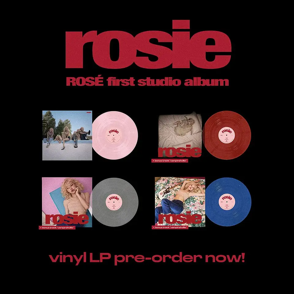 BLACKPINK ROSÉ - ROSIE (LP Ver.)  1