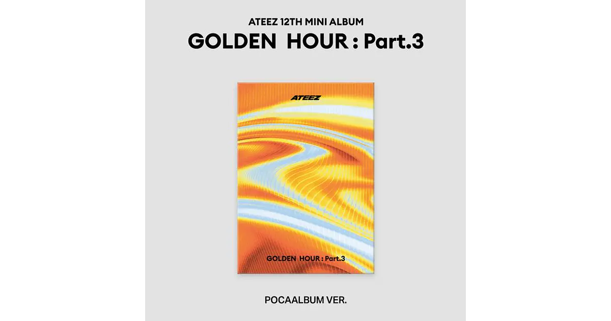 PRE-VENTA) ATEEZ - GOLDEN HOUR : PART 3 (POCAALBUM Ver.) RA
