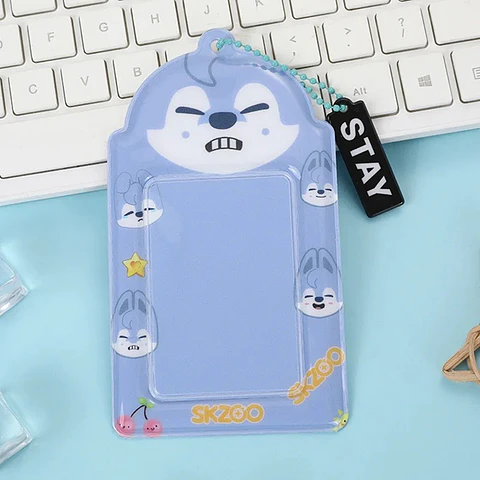 CARD HOLDER STRAY KIDS SKZOO PVC FACES 