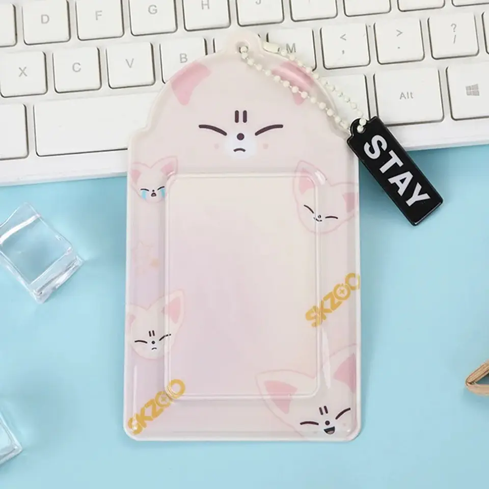 CARD HOLDER STRAY KIDS SKZOO PVC FACES  4