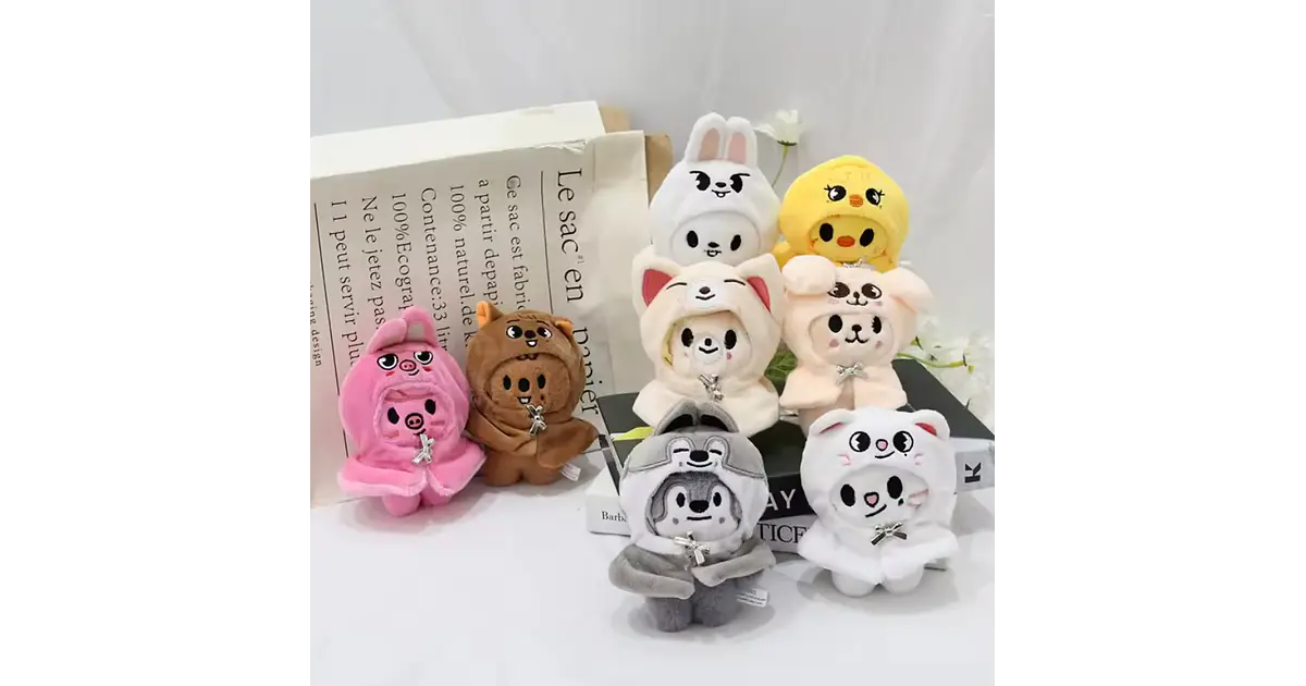 PLUSH KEYRING SKZOO - 5'CLOCK CAPE ALTERNATIVO