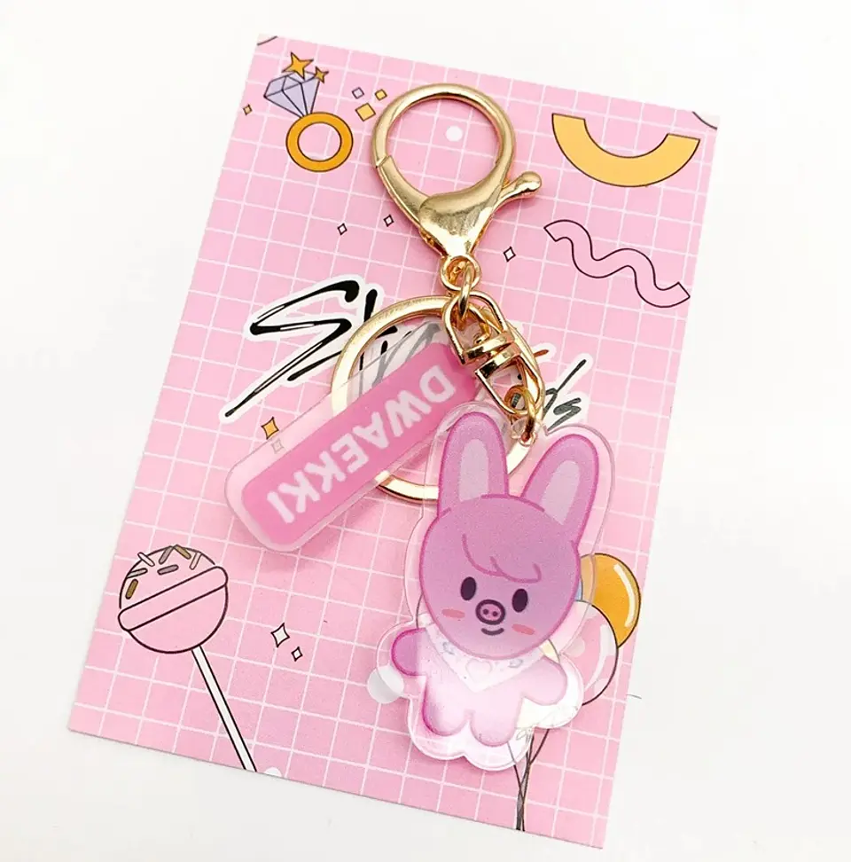 LLAVERO ACRILICO SKZOO 