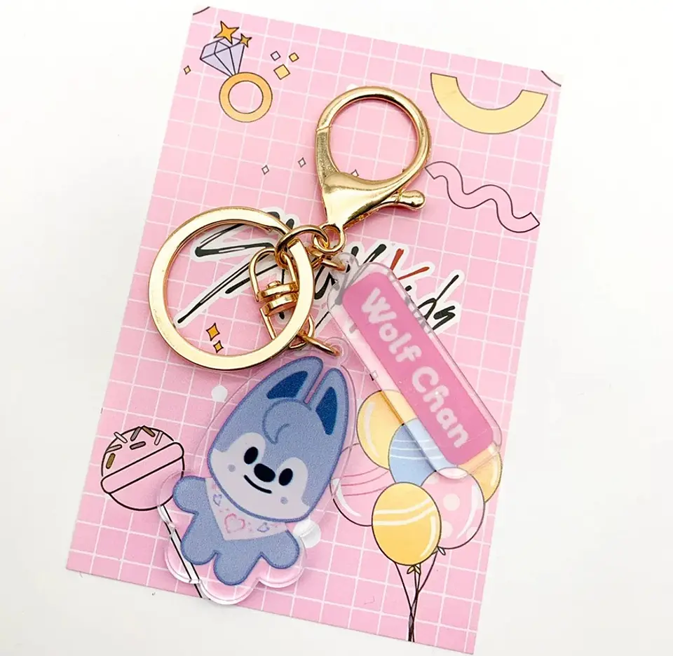 LLAVERO ACRILICO SKZOO 