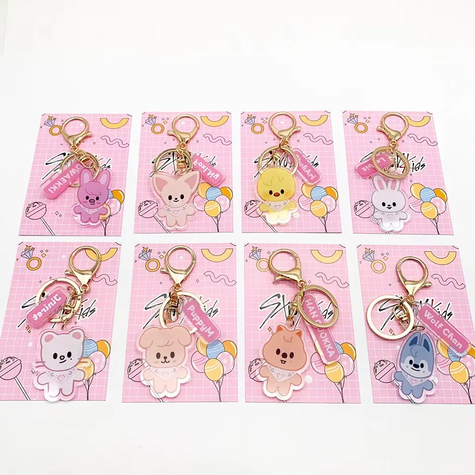 LLAVERO ACRILICO SKZOO 