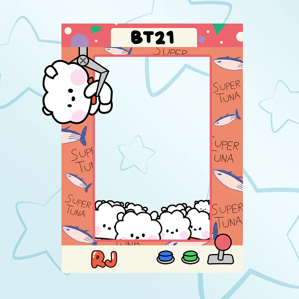 STAND PHOTOCARD FRAME ACRÍLICO BT21 (ALTERNATIVO) 7