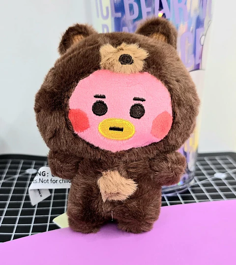 PLUSH KEYRING BT21 "CUSTOMES" ALTERNATIVO