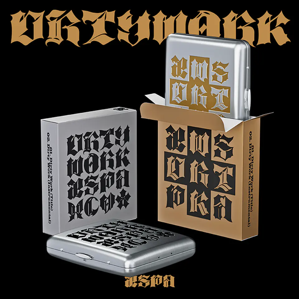 AESPA - DIRTY WORK (DIRTY CASE Ver.) RANDOM 1