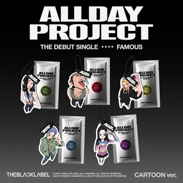 ALLDAY PROJECT - FAMOUS (CARTOON Ver.) RANDOM